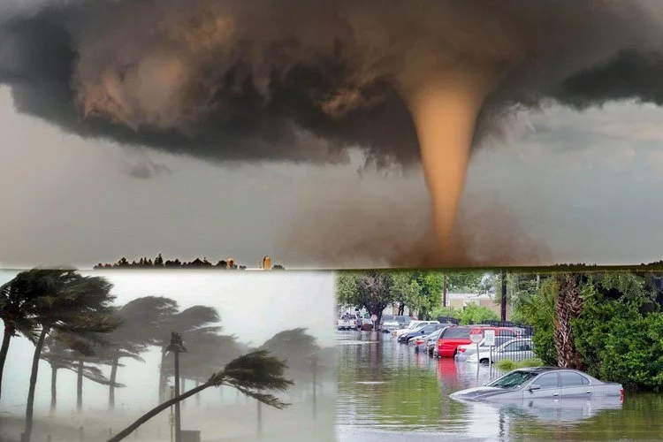 Meteoroloji'den kuvvetli yağış, sel, fırtına, dolu uyarısı