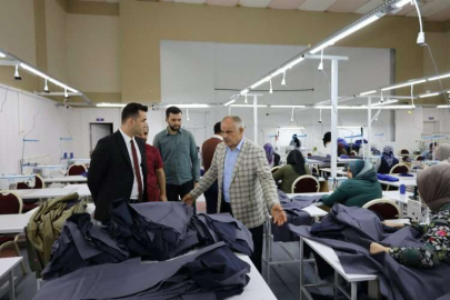 Kayseri Yahyalı'ya Tekstil Atölyesi