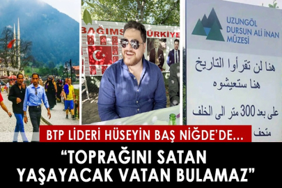 “Toprağını satan yaşayacak vatan bulamaz”