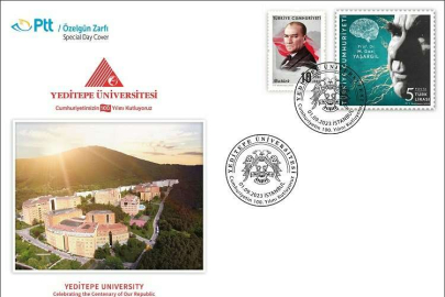 PTT'den 100'ncü yıla özel zarf