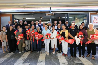 Güzelbahçe'de gaziler Kuş Cenneti'ne uğurlandı