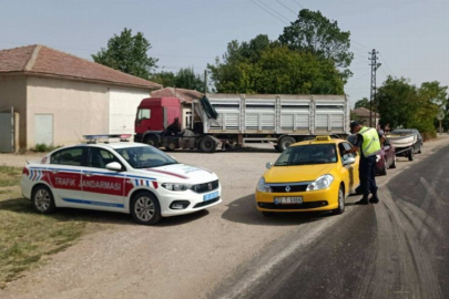 Keşan’da jandarmadan asayiş denetimleri