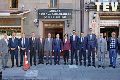 İYİ Parti heyetinden Ankara’da meslek kuruluşlarına ziyaret