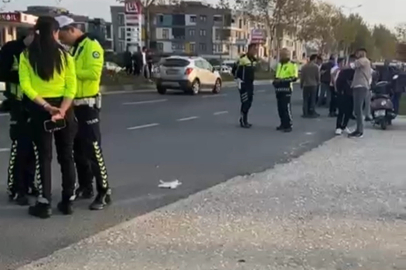 Düzce'de otobüs durağında feci kaza