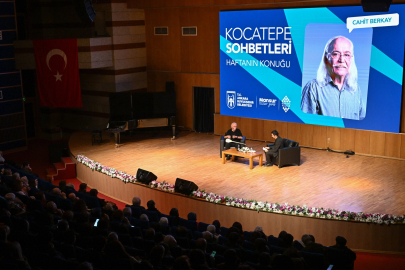 Ankara'da Kocatepe Sohbetleri’nin konuğu Cahit Berkay oldu