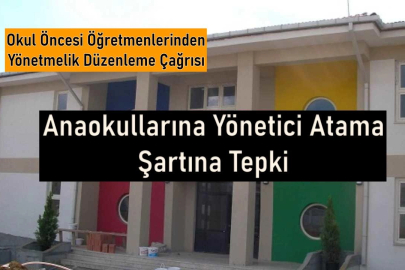 Okul öncesi öğretmenlerinden yönetmeliğe tepki