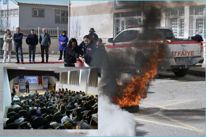 ABB’DEN DEPREM HAFTASI’NDA ÖĞRENCİLERE AFET FARKINDALIK EĞİTİMİ VE TATBİKATI