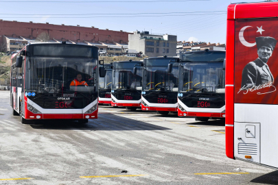 16 YENİ OTOBÜS EGO FİLOSUNA KATILDI