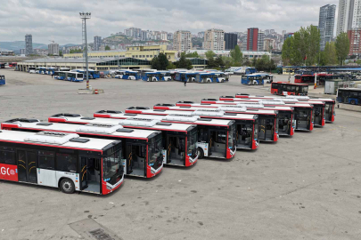 10 YENİ OTOBÜS EGO FİLOSUNA KATILDI