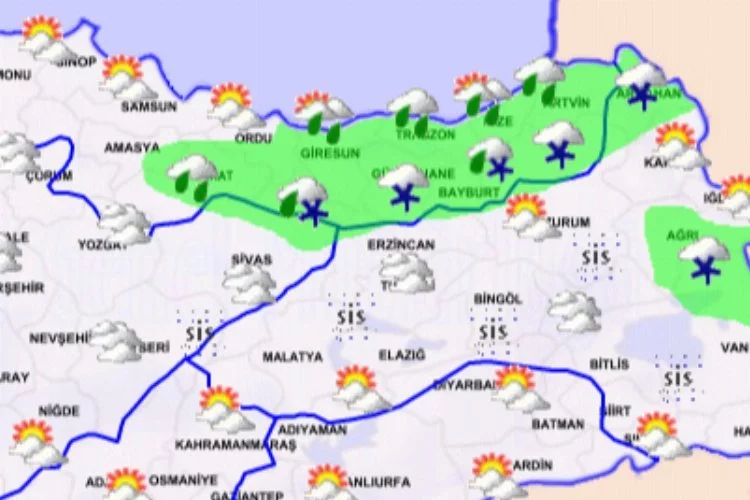 4 ile kar uyarısı! Türkiye'de bugün hava durumu nasıl olacak?