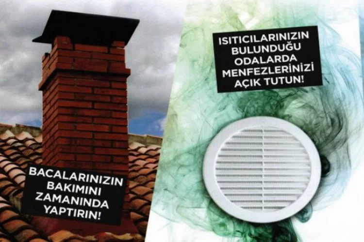 Bursa Valiliği 'gaz zehirlenmeleri'ne karşı uyardı