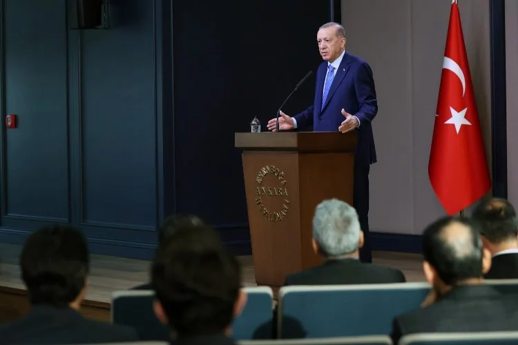 Cumhurbaşkanı Erdoğan Semerkant öncesi soruları yanıtladı