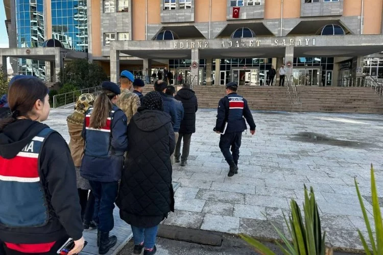 Edirne'de FETÖ üyesi 10 kişi tutuklandı