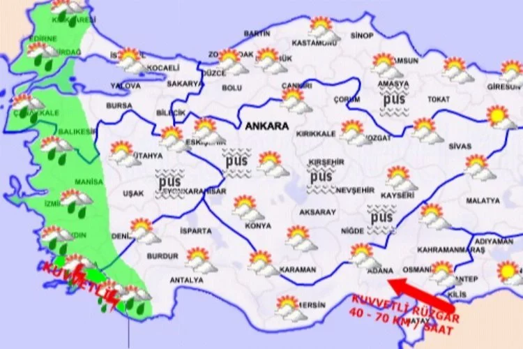 Ege'ye sağanak yağış, sel uyarısı! Türkiye'de bugün hava nasıl olacak?