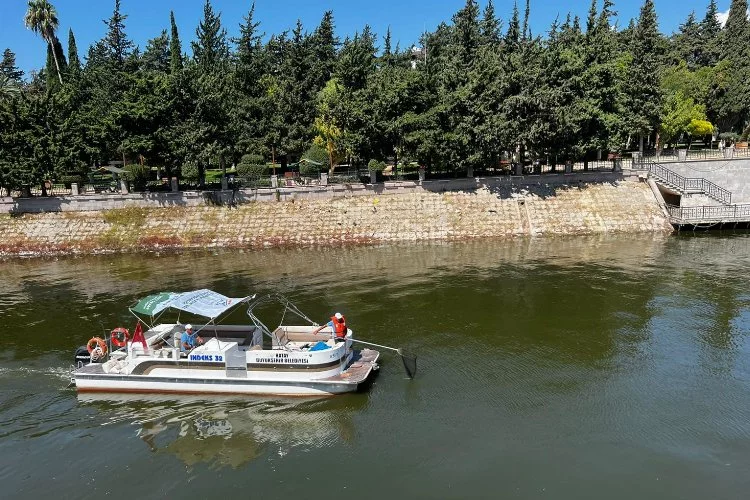 Hatay'da ASİ Nehri'nde temizlik seferberliği