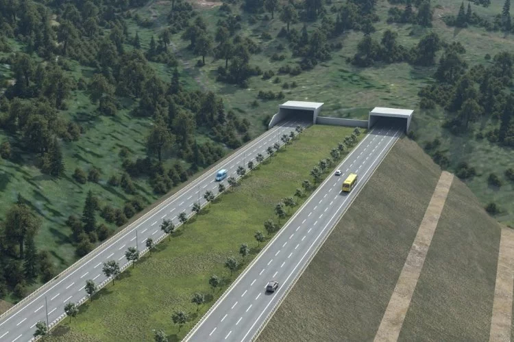 Gaizantep'te İpekyolu'nun yükünü hafifletecek tünel