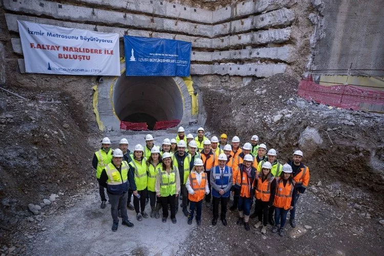 İzmir'in yeni metrosu 2023'te açılıyor