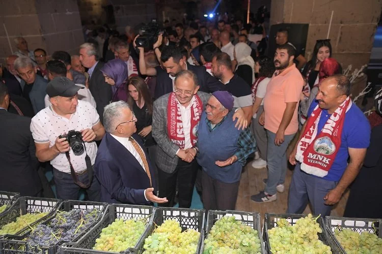 Kayseri İncesu'da üzüm tadında festival