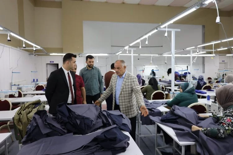Kayseri Yahyalı'ya Tekstil Atölyesi