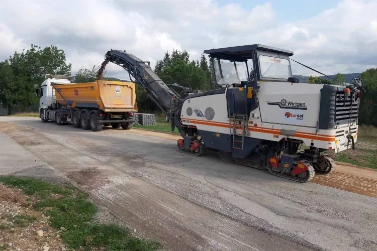 Kocaeli'de Kandıra Tatarahmet-Çakmaklar arasına asfalt