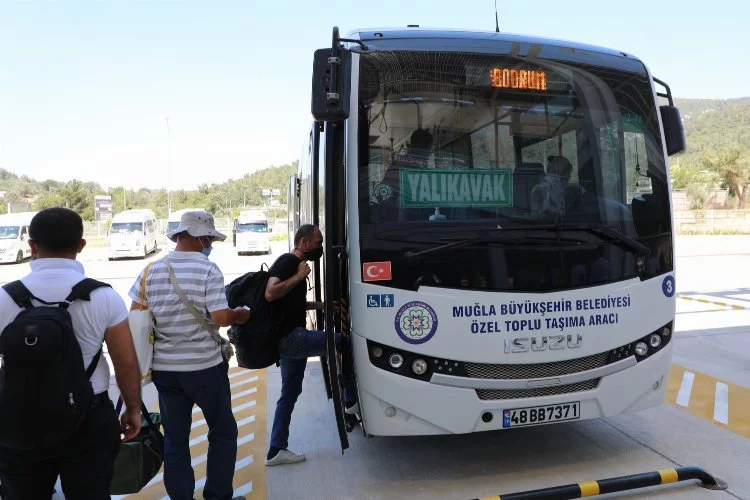 Muğla Bodrum’da 6 ayda 6 milyon yolcu taşındı