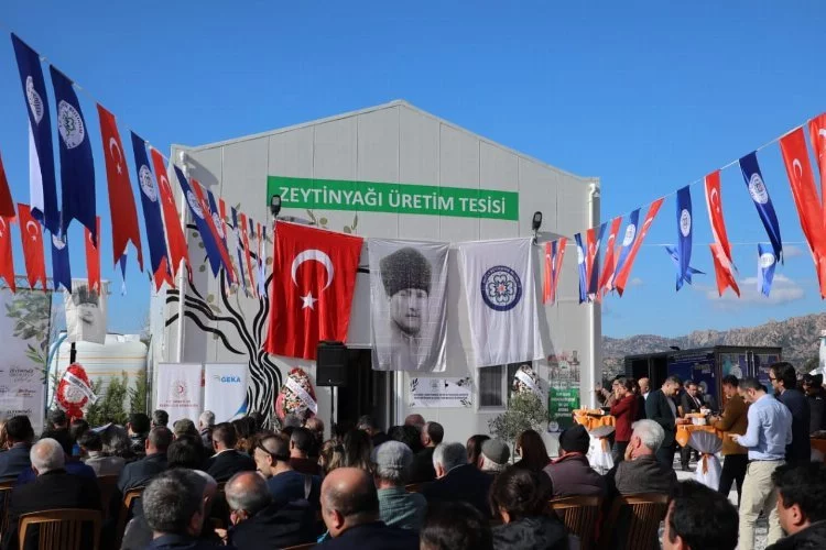 Muğla'da Bafa Zeytinyağı Üretim Tesisi açıldı