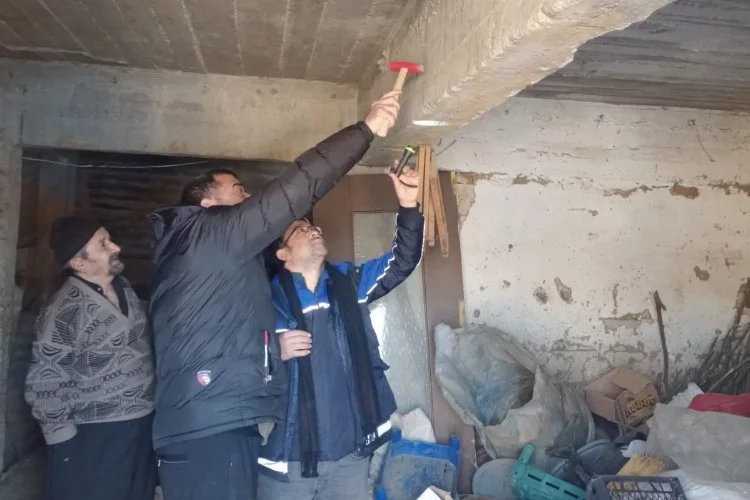Muğla ekipleri Kahramanmaraş'ta hasar tespitte