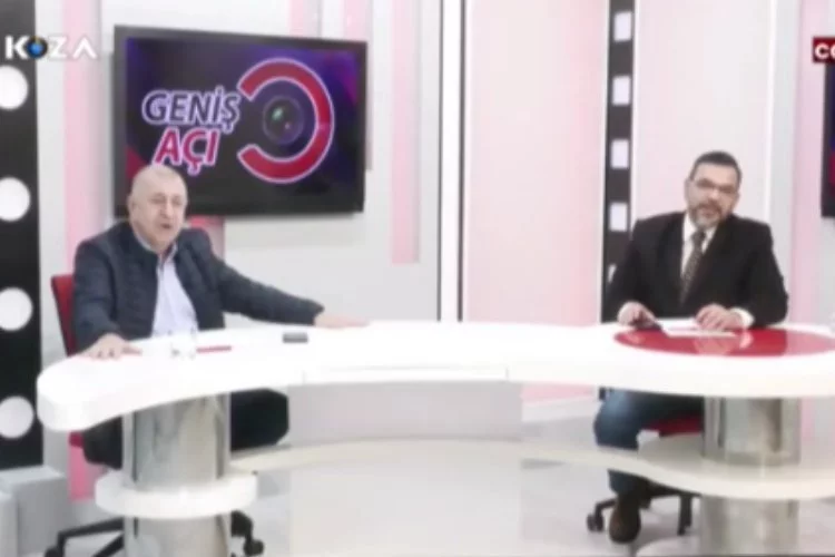 Ümit Özdağ, Hatay depremine Adana'da canlı yayında yakalandı!